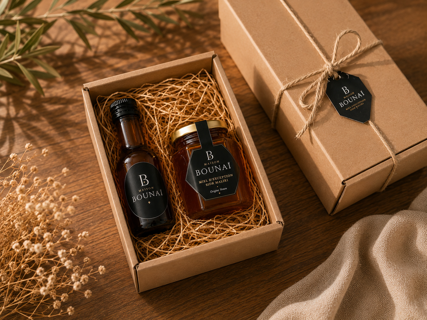 Coffret Rituel — Miel de Sidr Maliki & Huile de Nigelle