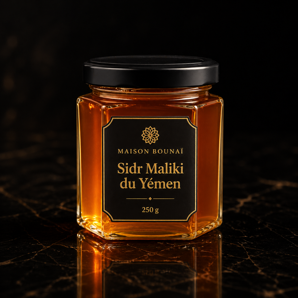 Miel de Sidr Maliki du Yémen 250g — Bounaï, miel brut d'exception