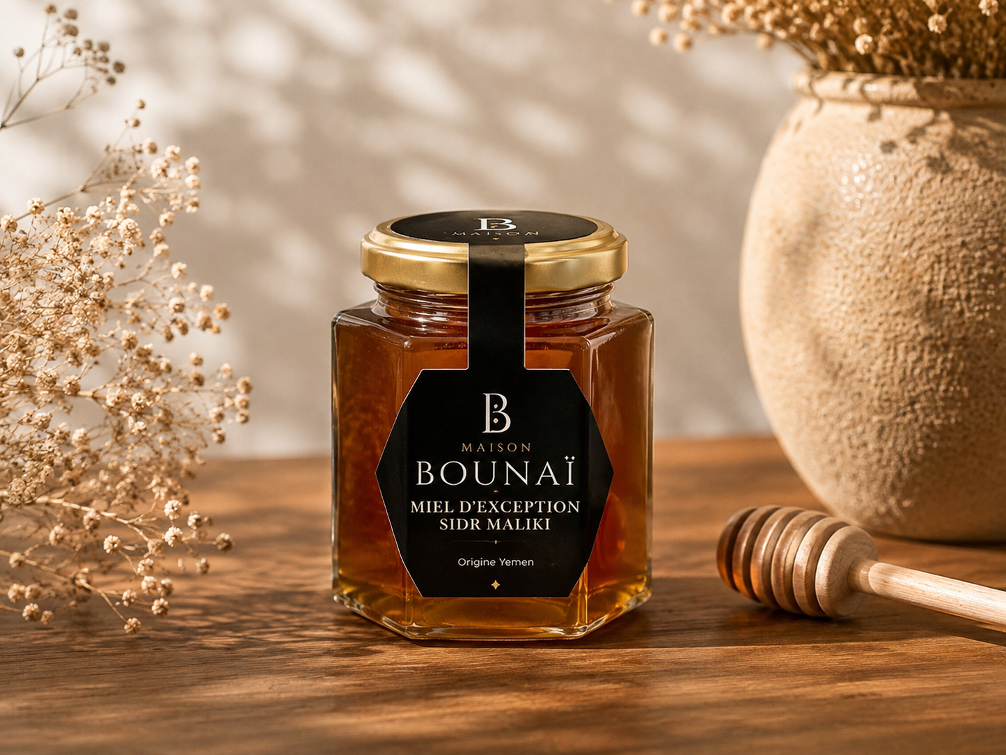 Miel d'Exception — Sidr Maliki du Yémen · 250 g